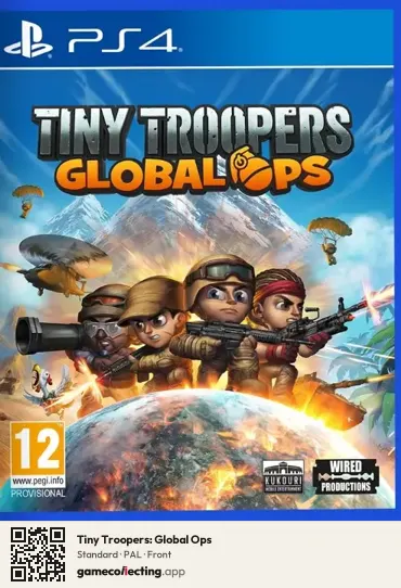 Tiny Troopers: Global Ops PlayStation 4, PAL box front