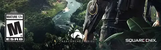 Just Cause 4, the ESRB box on its front