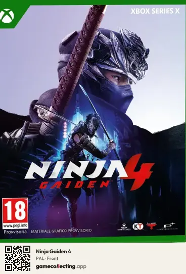 Ninja Gaiden 4 Xbox Series X, PAL box front