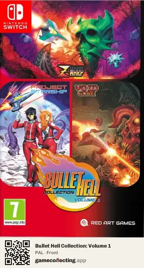Bullet Hell Collection: Volume 1 Nintendo Switch, PAL box front