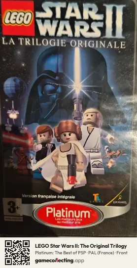 LEGO Star Wars II: The Original Trilogy PlayStation Portable, France box front