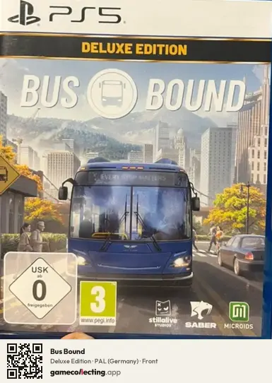 Bus Bound PlayStation 5, Germany box front