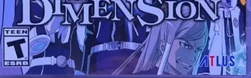Lost Dimension, the ESRB box on its front