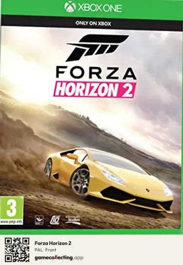 Forza Horizon 2 Xbox One, PAL box front