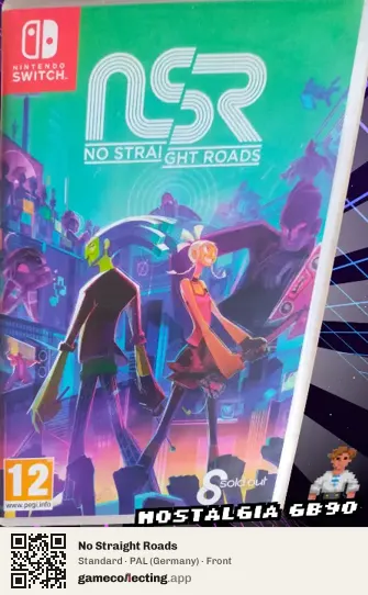 No Straight Roads Nintendo Switch, Germany box front