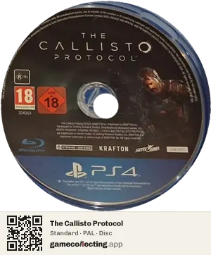 The Callisto Protocol PlayStation 4, PAL disc