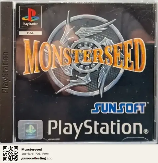 Monsterseed PlayStation, PAL box front