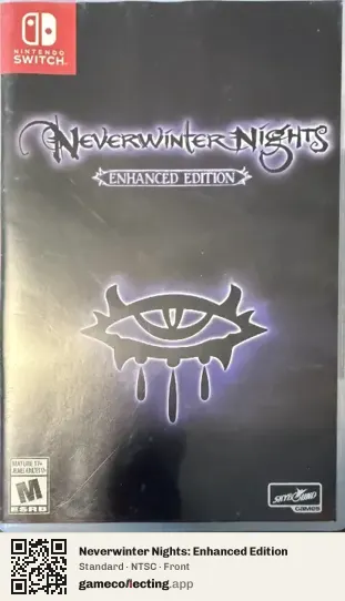 Neverwinter Nights: Enhanced Edition Nintendo Switch, NTSC box front