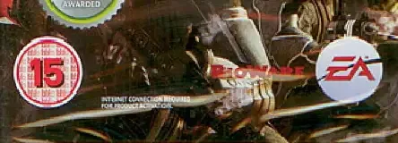 Mass Effect 2, the BBFC circle on its front