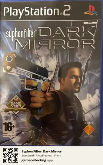 Syphon Filter: Dark Mirror PlayStation 2, France box front