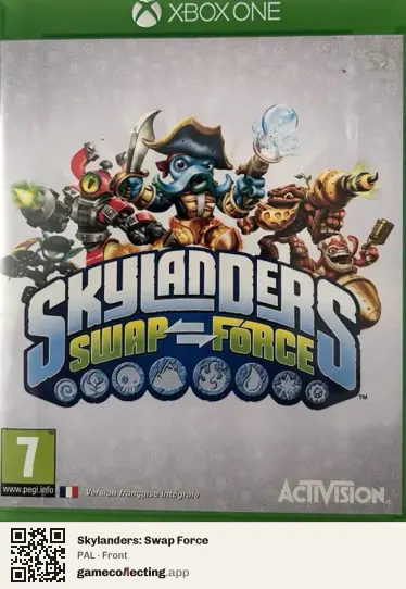 Skylanders: Swap Force Xbox One, PAL box front