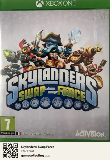 Skylanders: Swap Force Xbox One, PAL box front