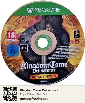 Kingdom Come: Deliverance Xbox One, PAL disc