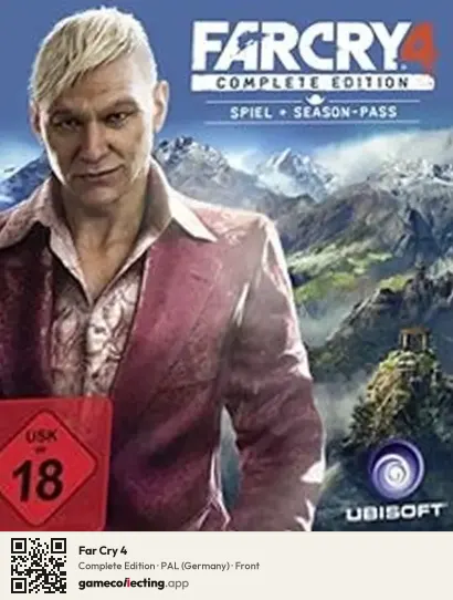 Far Cry 4 Xbox One, Germany box front