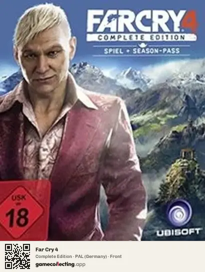 Far Cry 4 Xbox One, Germany box front
