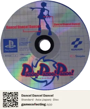 Dance! Dance! Dance! PlayStation, Asia disc