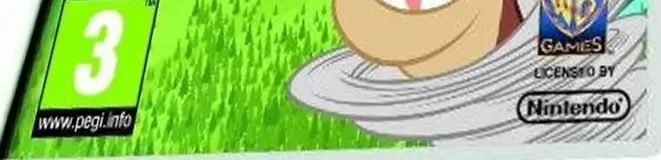 Galactic Taz Ball, the PEGI square on its front