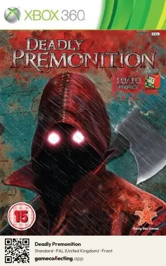 Deadly Premonition Xbox 360, United Kingdom box front