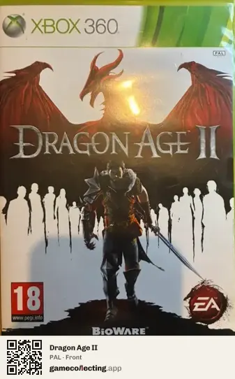 Dragon Age II Xbox 360, PAL box front