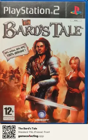 The Bard's Tale PlayStation 2, France box front