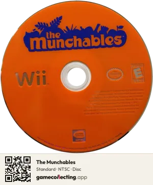 The Munchables Nintendo Wii, NTSC disc