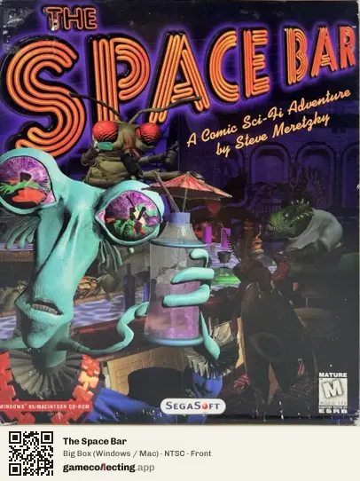 The Space Bar Computer, NTSC box front
