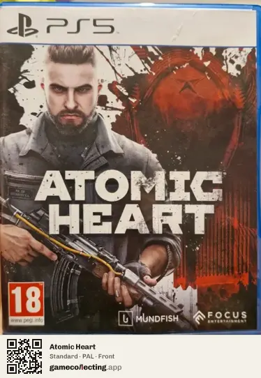 Atomic Heart PlayStation 5, PAL box front