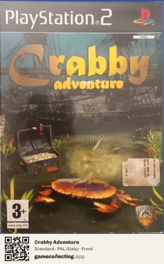 Crabby Adventure PlayStation 2, Italy box front