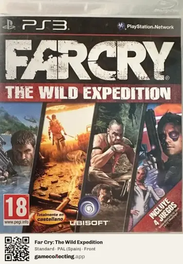 Far Cry: The Wild Expedition PlayStation 3, Spain box front