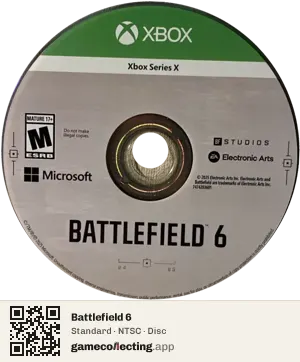 Battlefield 6 Xbox Series X, NTSC disc