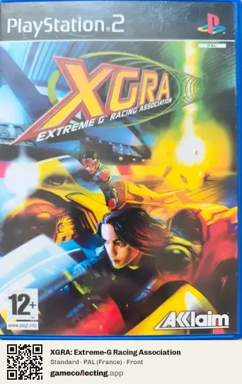 XGRA: Extreme-G Racing Association PlayStation 2, France box front