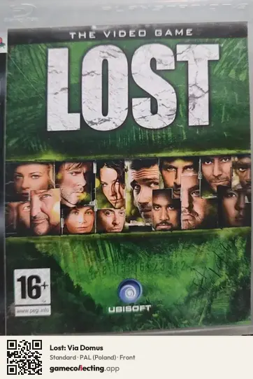 Lost: Via Domus PlayStation 3, Poland box front