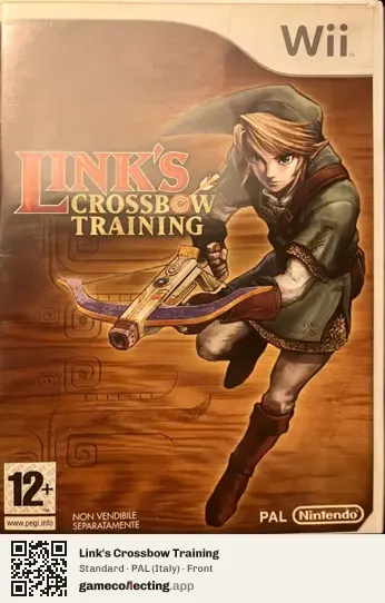 Link's Crossbow Training Nintendo Wii, Italy box front
