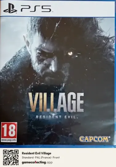 Resident Evil Village PlayStation 5, France box front