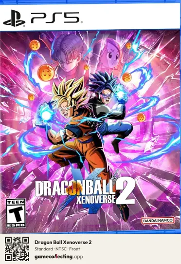 Dragon Ball Xenoverse 2 PlayStation 5, NTSC box front
