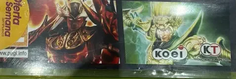 Dynasty Warriors: Strikeforce, the PEGI square on its front