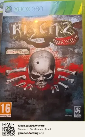 Risen 2: Dark Waters Xbox 360, France box front