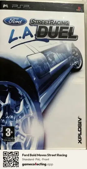 Ford Bold Moves Street Racing PlayStation Portable, PAL box front