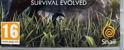 Ark: Survival Evolved, the USK square on its front