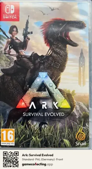 Ark: Survival Evolved Nintendo Switch, Germany box front