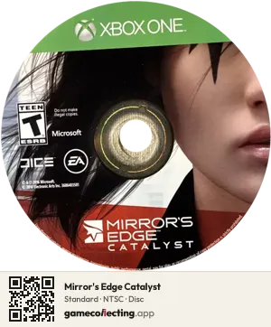 Mirror's Edge Catalyst Xbox One, NTSC disc