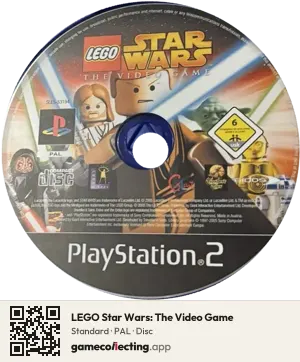 LEGO Star Wars: The Video Game PlayStation 2, PAL disc