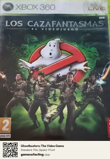 Ghostbusters: The Video Game Xbox 360, Spain box front