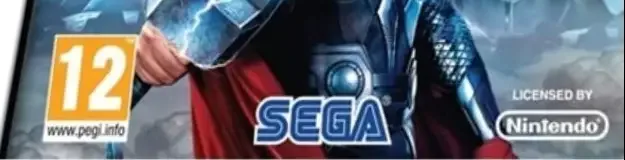 Thor: God of Thunder, the PEGI square on its front