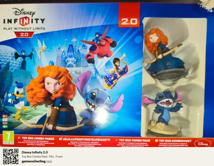Disney Infinity 2.0 PlayStation 3, PAL box front