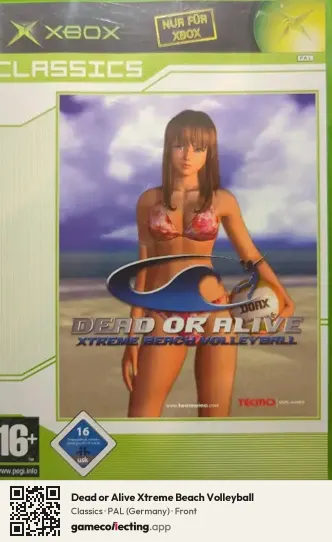 Dead or Alive Xtreme Beach Volleyball Xbox, Germany box front