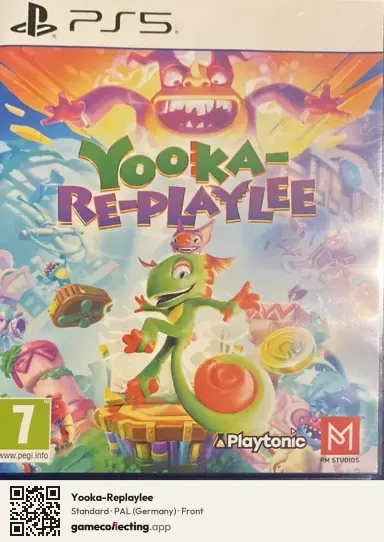 Yooka-Replaylee PlayStation 5, Germany box front