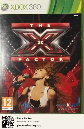 The X Factor Xbox 360, PAL box front