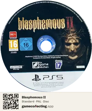 Blasphemous II PlayStation 5, PAL disc