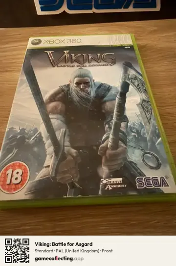 Viking: Battle for Asgard Xbox 360, United Kingdom box front